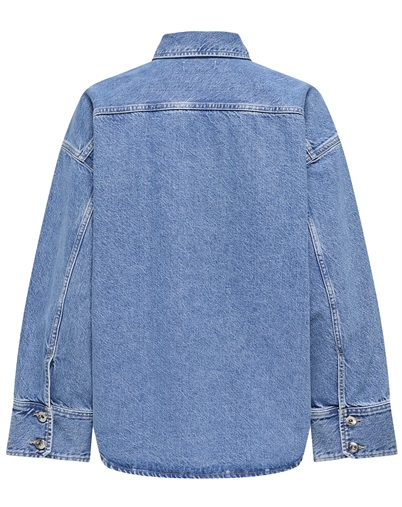 Sophie Oversized Denim Skjorte - Only